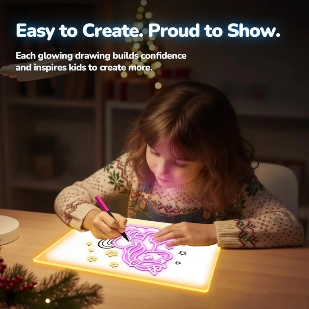 LED Drawing Board for Kids